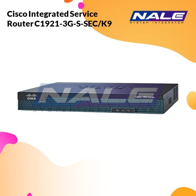 Cisco Integrated Service Router C1921-3G-S-SEC/K9