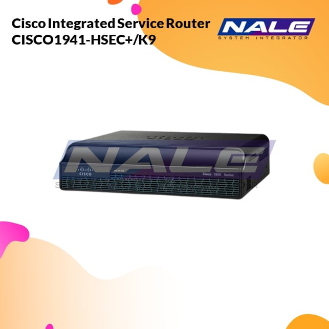 Cisco Integrated Service Router CISCO1941-HSEC+/K9