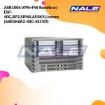 ASR1006 VPN+FW Bundle w/ ESP-40G,RP2,SIP40,AESK9,License (ASR1K6R2-40G-SECK9)