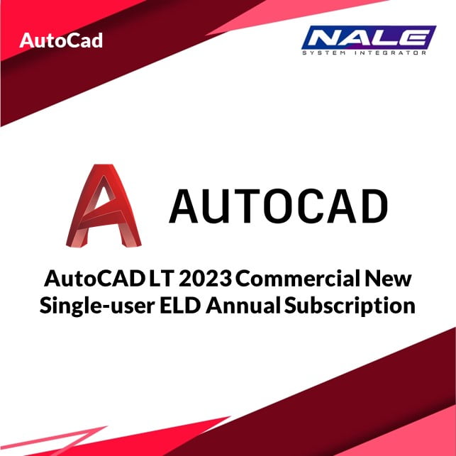 AutoCAD LT 2023 Commercial New Single-user ELD Annual Subscription