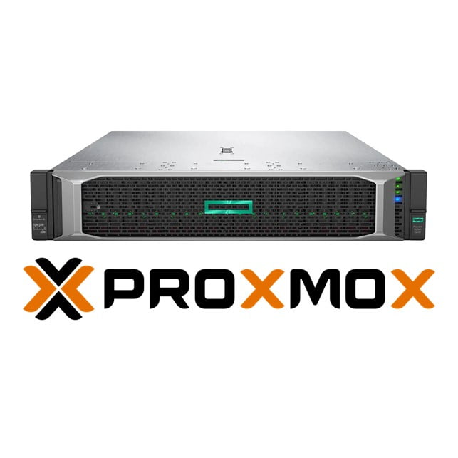 HCI Proxmox 60 Core, vCPU 120, RAM 384GB, SSD SAMSUNG 27G, SFP+ 10Gbps