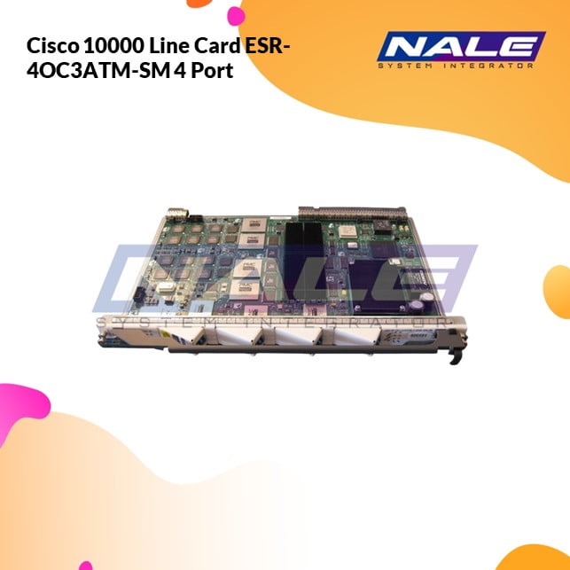 Cisco 10000 Line Card ESR-4OC3ATM-SM 4 Port