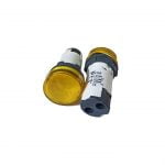 ECLAT PILOT LAMP LED VOLT METER 22MM 20-500V ROUND PANEL GREEN INDICATOR