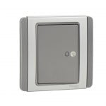 SAKLAR BELL SCHNEIDER NEO E3031HBP_GS 1G GREY SILVER
