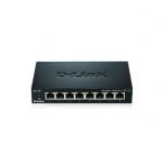 D-Link 8-Port Gigabit Desktop Switch dengan Metal Casing DGS-108