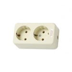 STOP KONTAK UTICON ARDE 2 LUBANG ST-128