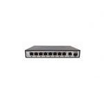D-Link 8 Gigabit PoE electrical ports + 1 Gigabit electrical port + 1 Gigabit optical port DGS-1010P-CN
