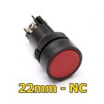 PUSH BUTTON ON MERAH