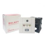 BELNET STOP KONTAK HDMI RCA ANTENA TV SOCKET OUTLET MEDIA ANTENNA TV