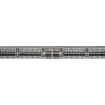 Arista DCS-7280CR3-32D4-R 32x100GbE QSFP and 4x400GbE QSFP-DD switch router rear to front air 2 x AC
