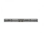 Arista DCS-7280CR3-32P4-R 32x100GbE QSFP and 4x400GbE OSFP switch router rear to front air 2 x AC