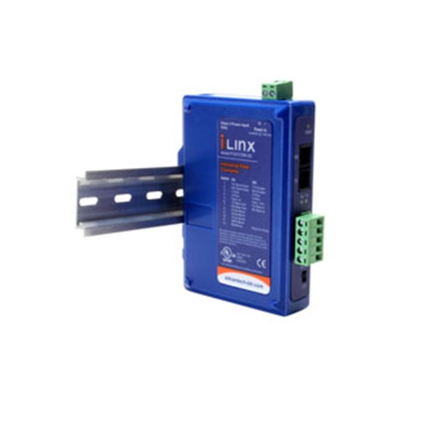 Advantech ULI-212CI -Triple Isolated RS-232/422/485 (Terminal Block) to Single Mode Fiber Converter (ST Connectors). DIN Rail Mounted (BB-FOSTCDRI-ST)