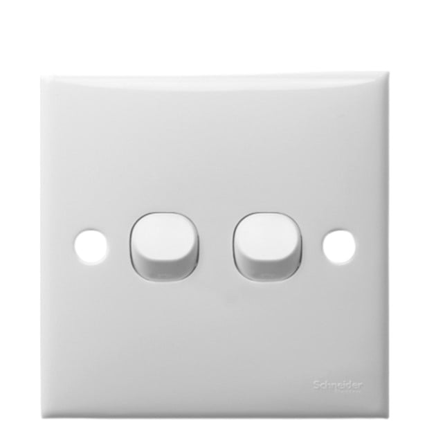 SAKLAR HOTEL DOUBLE SCHNEIDER CLASSIC E32_2_3A_WE_G3 2GANG 2WAY