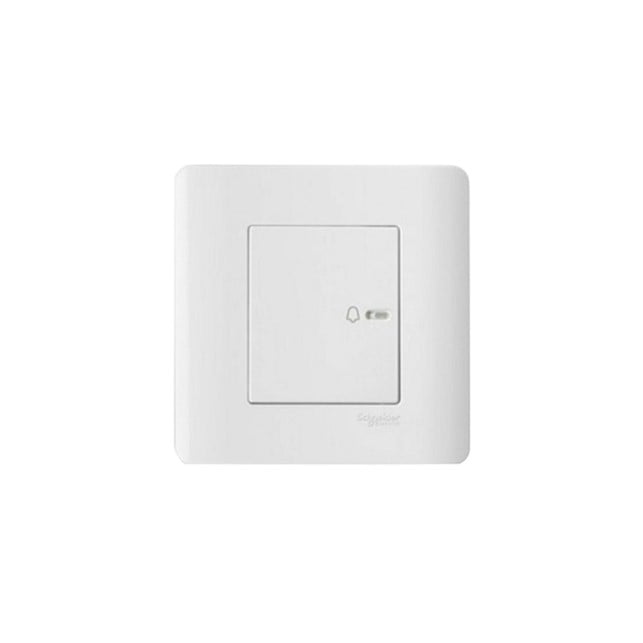 SAKLAR BELL ZENCELO E8431BP1_WE BELL SWITCH WHITE SCHNEIDER