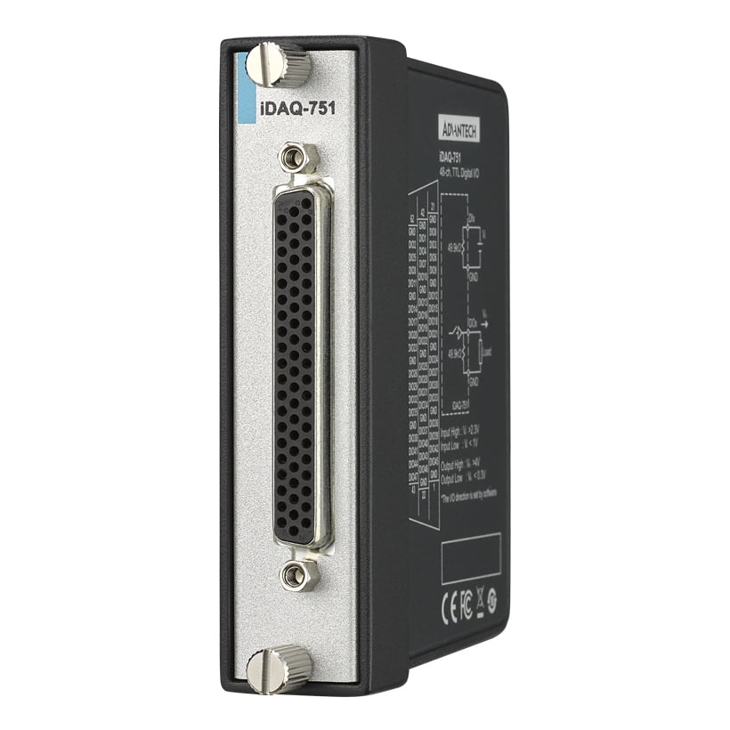 Advantech 48-ch TTL DI/O iDAQ module (IDAQ-751-AE)