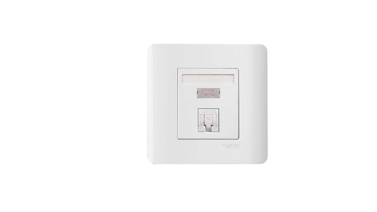 STOP KONTAK DATA SCHNEIDER ZENCELO E8431RJ_5_WE 1G CAT5E WHITE