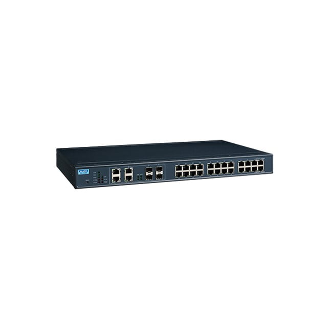 Advantech ETHERNET DEVICE, 24GE+4G Combo Port Managed Switch w/ Wide Temp (EKI-7428G-4CI-AE)
