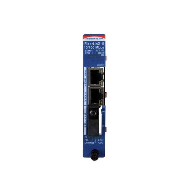 Advantech Managed Modular Media Converter, 100Mbps, Single-Strand 1550xmt, 40km, SC (IMC-762-SSER)