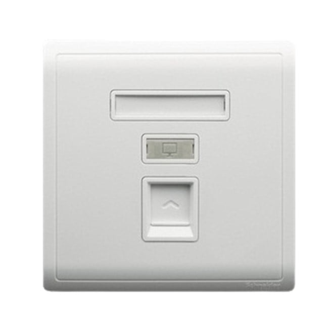 OUTLET DATA PIENO E8231RJS_5_WE 1G CAT5 WHITE SCHNEIDER