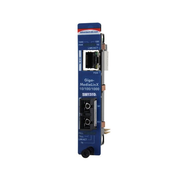Advantech Managed Modular Media Converter,1000Mbps, Multimode 850nm, 550m, SC  (IMC-771-MM)