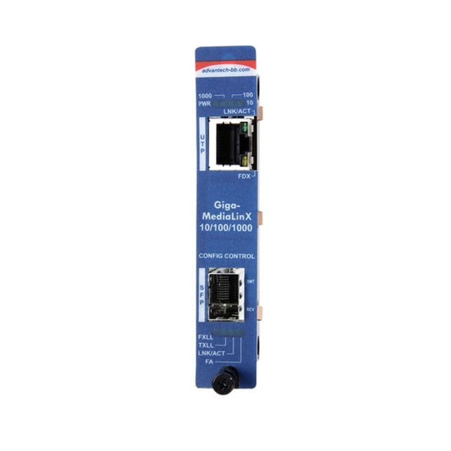 Advantech Managed Modular Media Converter, 1000Mbps, SFP (IMC-770-SFP)