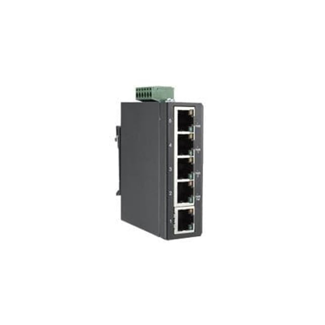 Advantech 5 FE Low Profile Unmanaged Switch with Wide Temperature (EKI-2525LI-AE)