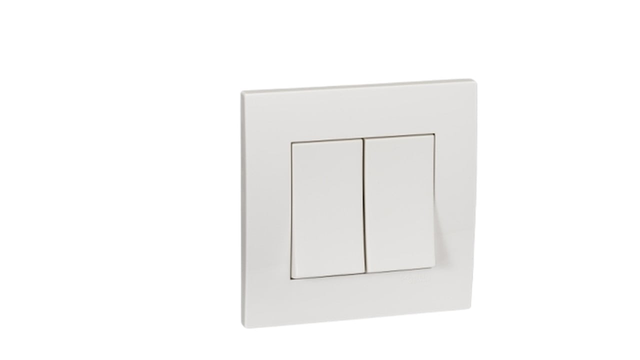 SCHNEIDER SAKLAR SERI HOTEL VIVACE KB32_WE 2 GANG 2 WAY SWITCH