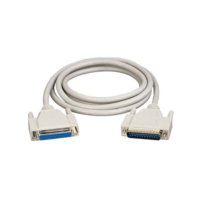 Advantech Serial Cable, DB25 M to DB25 F, 1.8 m / 6 ft