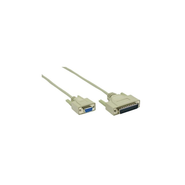 Advantech Serial Cable, DB25 M to DB9 F, 1.8 m / 6 ft