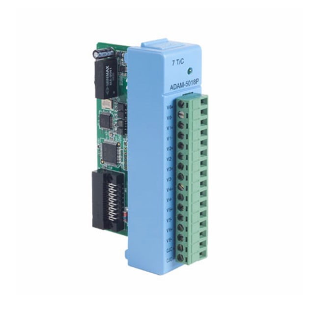 ADVANTECH ADAM-5018P-AE 7-ch Thermocouple Input Module with Independent Input Range