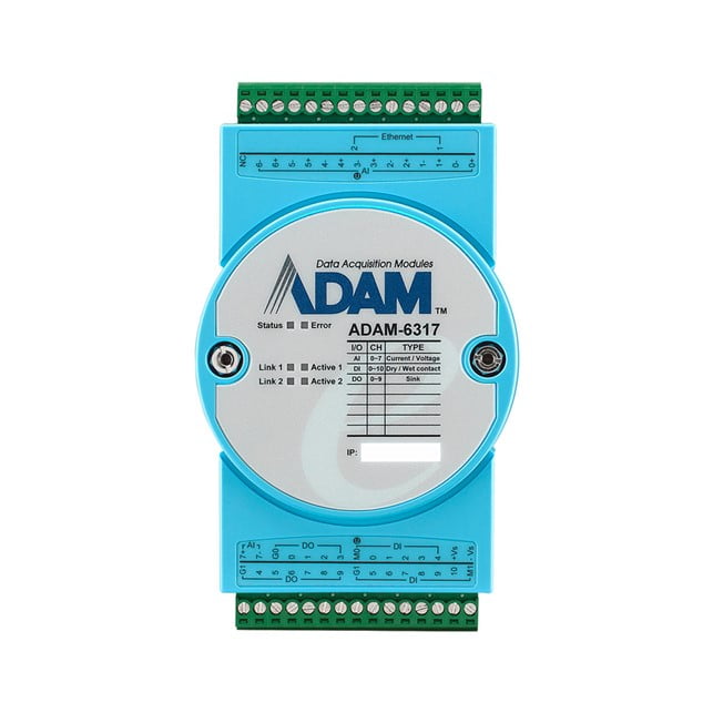 Advantech 8-Channel Universal Analog Input Module (ADAM-4019+-F)