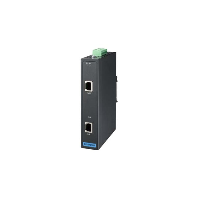 Advantech Industrial IEEE 802.3at Gigabit PoE Injector (EKI-2701HP-AE)