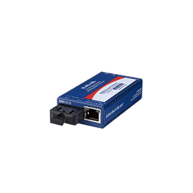 Advantech Mini Hardened Media Converter, 100Mbps, Single mode 1310nm, LFPT, 40km (IMC-350I-SEST-PS-A)