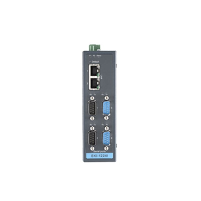 Advantech EKI-1224I-CE 4-port Modbus Gateway with wide temperature