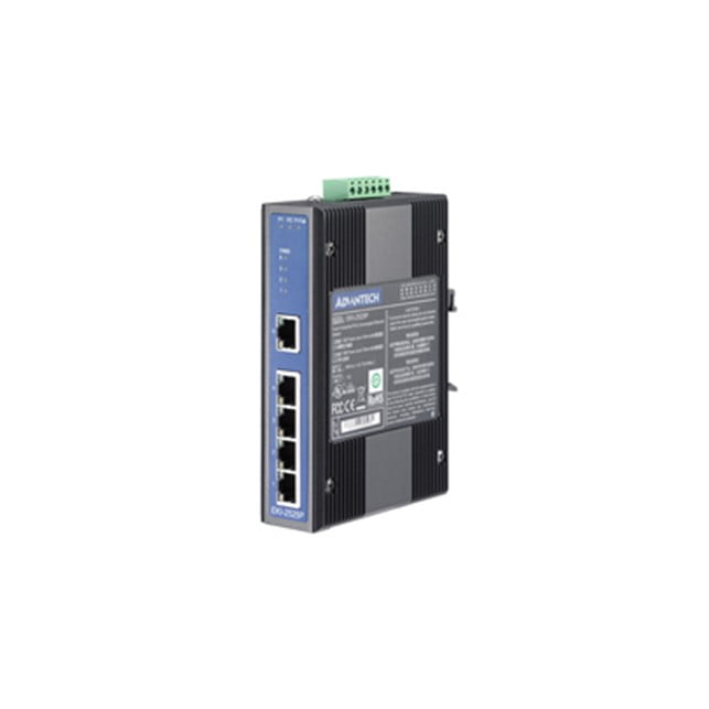 Advantech 5-port Industrial PoE Switch