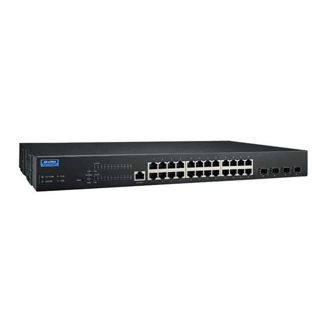 Advantech 24GE + 4 SFP+ L2 Managed PoE Switch