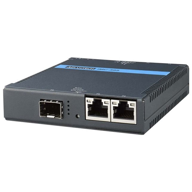 Advantech IMC-595MPI-A Industrial 4TX/1SFP Light Managed PoE BT Media Converter