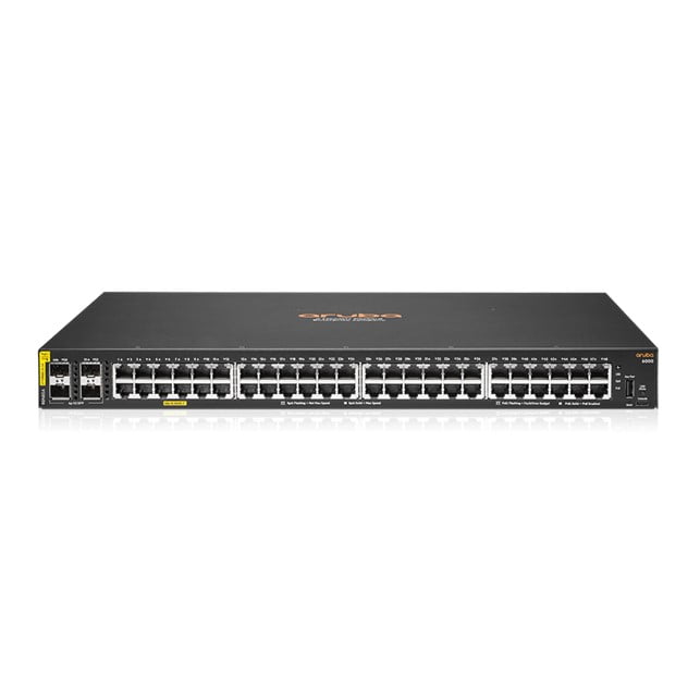 Aruba 6000 48G Class4 PoE 4SFP 370W Switch (R8N85A)