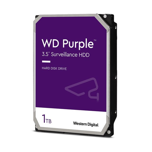 WD Purple Surveillance Hard Drive 1TB (WD10PURZ)