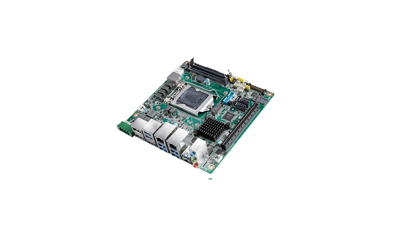 Advantech miniITX LGA1151 DC-12V DP/HDMI/PCIex16/2GbE,RoHS (AIMB-276G2-01A1E)