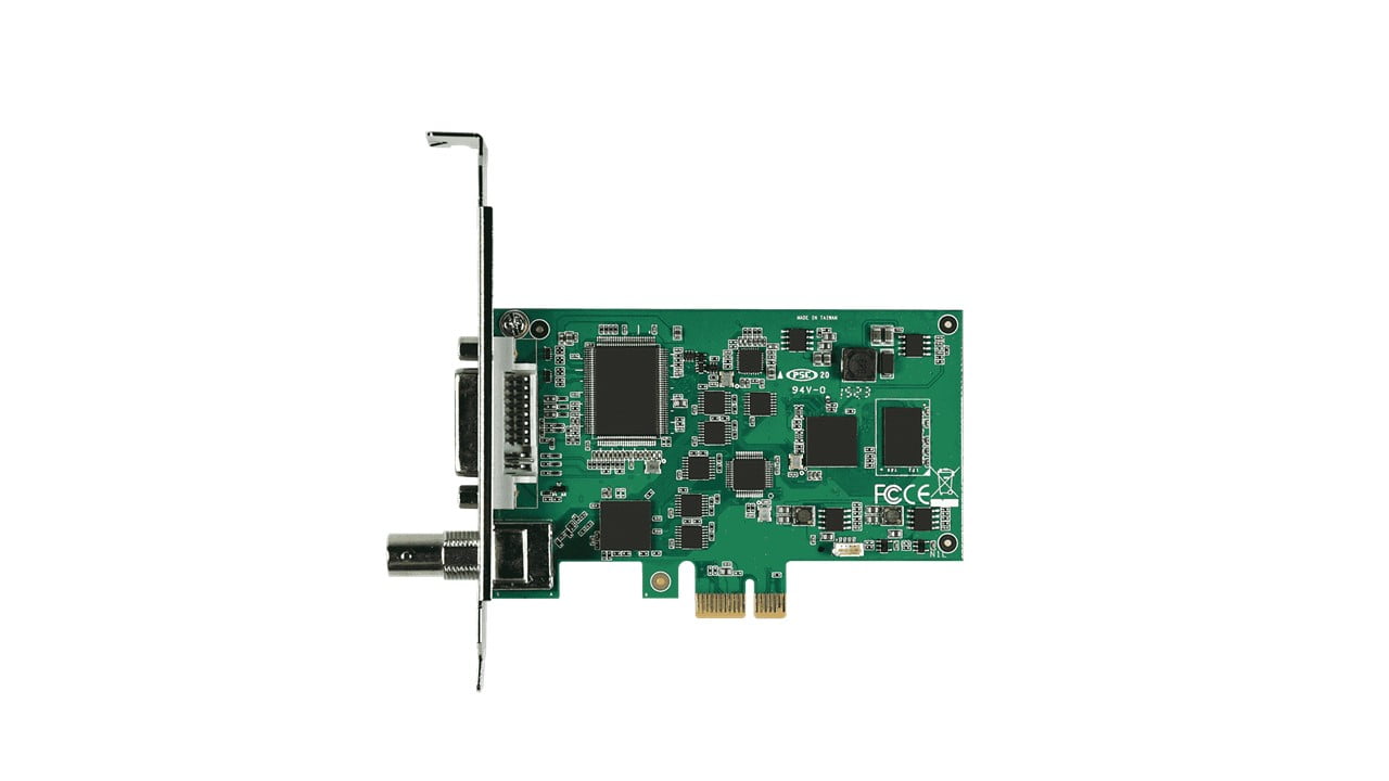 Advantech 1 channel HDV/SDI/CVBS/YPrPr/S-video PCIe HW (DVP-7611HE)