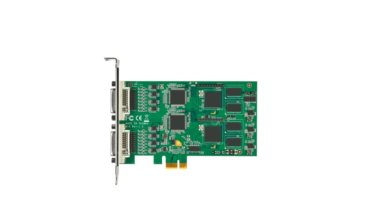 Advantech PCIeX1 16ch D1 HW capture card (DVP-7651E)