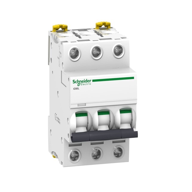 iC60L - miniature circuit breaker - 2P - 25A - C curve