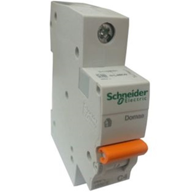 Schneider Miniature circuit breaker, Domae, 1P, 40 A, C Curve, 6000 A