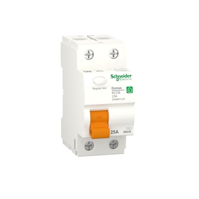 Schneider Residual current circuit breaker, Domae, 2P, 40 A, AC type, 300 mA