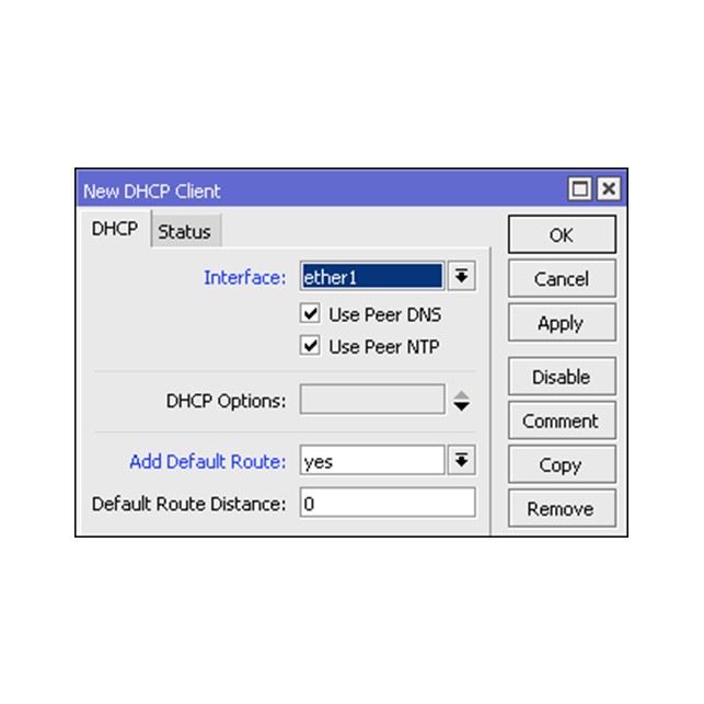 Jasa Konfigurasi DHCP Client Per Device
