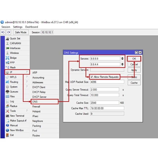 Jasa Konfigurasi DNS Server Per Device