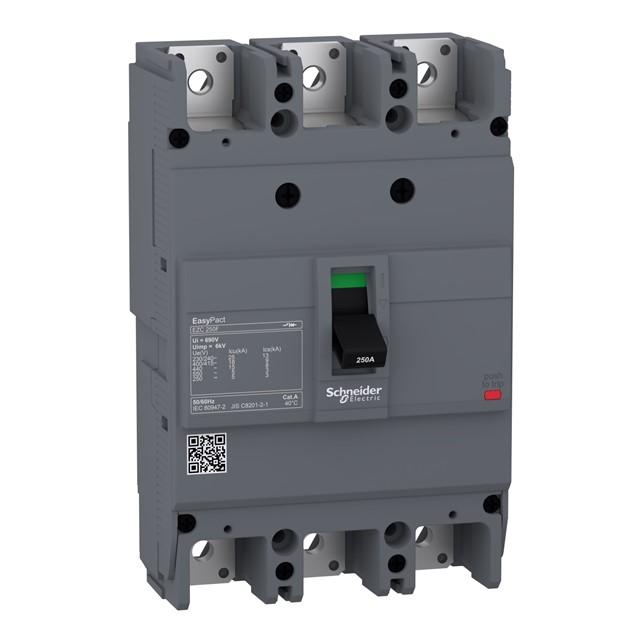 Schneider circuit breaker Easypact EZC250F - TMD - 160 A - 3 poles 3d (EZC250F3160)