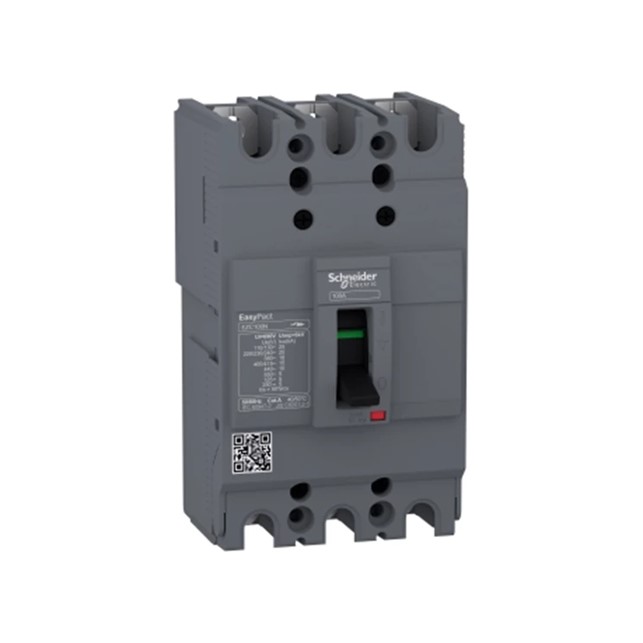 circuit breaker Easypact EZC250H – TMD – 100 A – 3 poles 3d