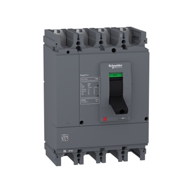 circuit breaker Easypact EZC400N - TMD - 320 A - 4 poles 3d